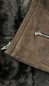 Montone suede