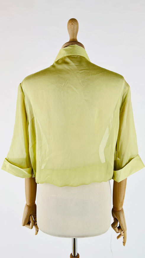 Blusa vintage in 100% seta