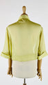 Blusa vintage in 100% seta