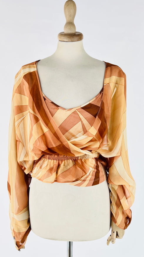 Twinset blusa e canotta