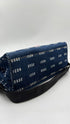 Borsa a mano in denim logato