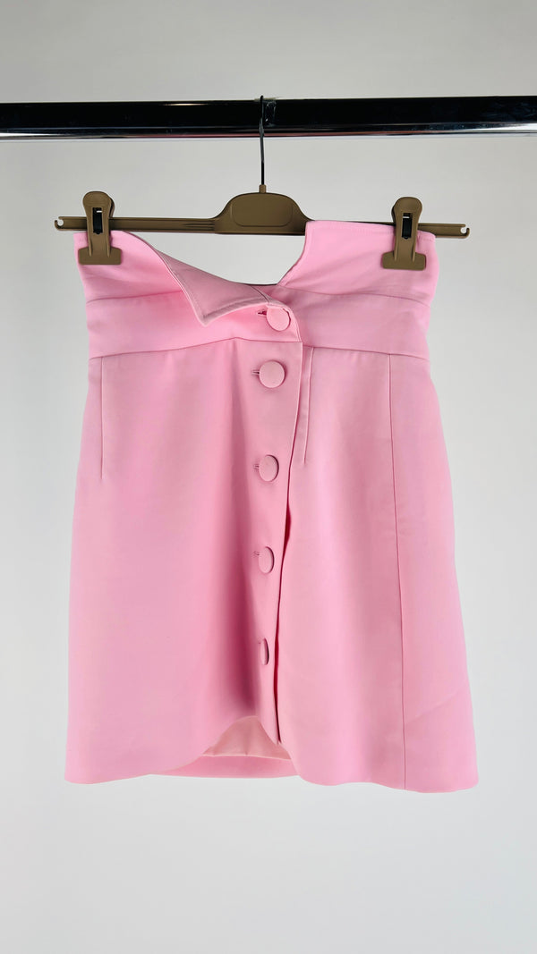 Gonna corta maxi bottoni