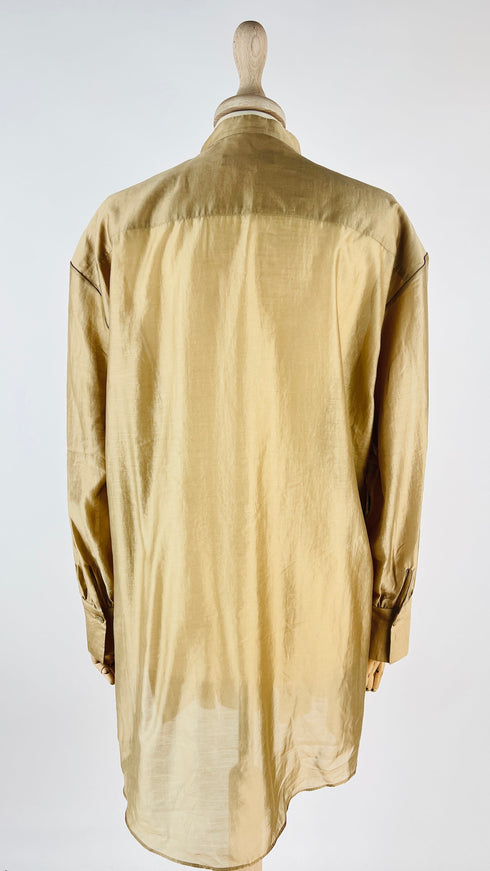 Camicia plisettata over