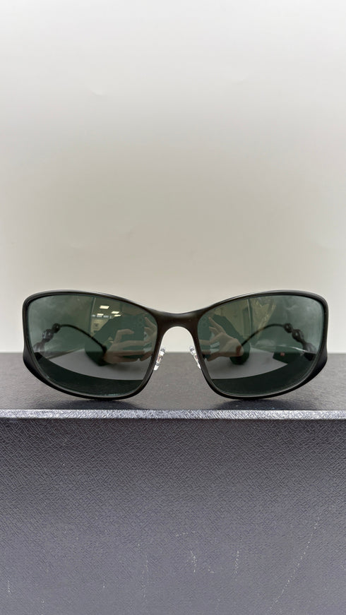 Occhiali da sole maxi lente
