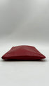 Pochette in pelle rossa