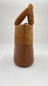 Borsa pelle e suede