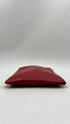 Pochette in pelle rossa