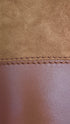 Borsa pelle e suede