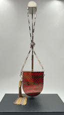 Borsa a tracolla in metallo Jimmy Choo