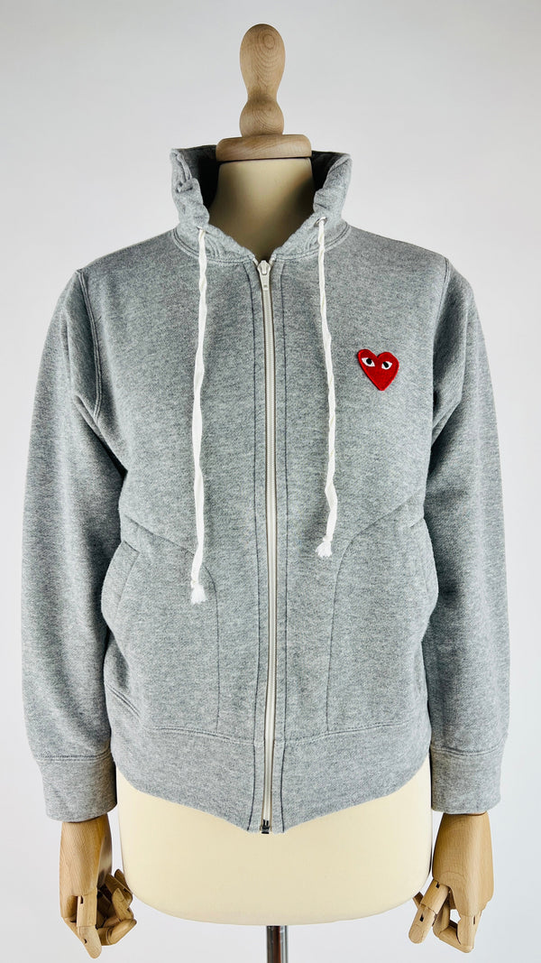 Felpa logo in cotone