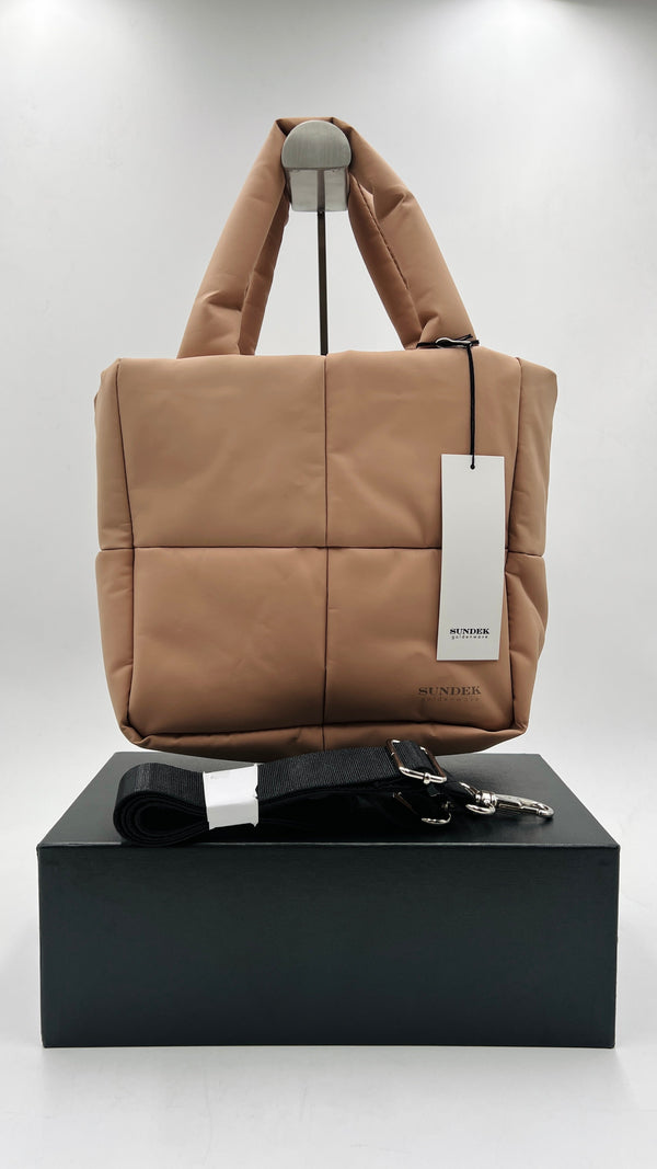 Borsa tote a mano imbottita
