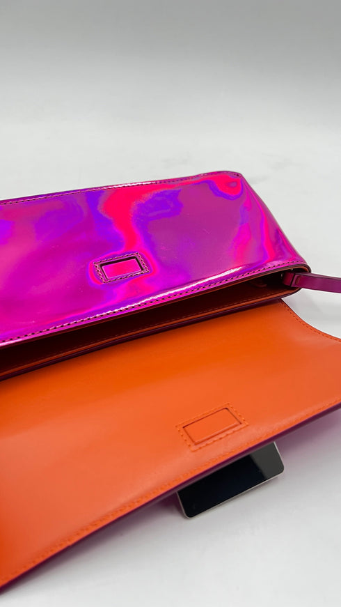 Borsa "Tilda" fucsia olografica