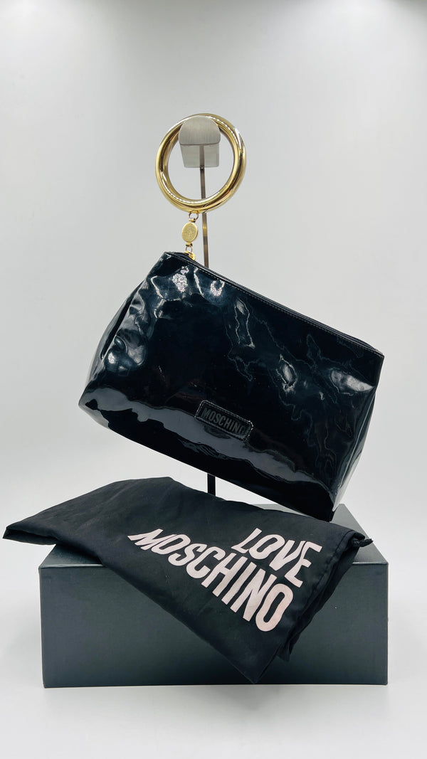 Borsa vintage con manico ad anello