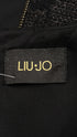 Abito midi jacquard nero