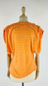 T-shirt a righe diagonali