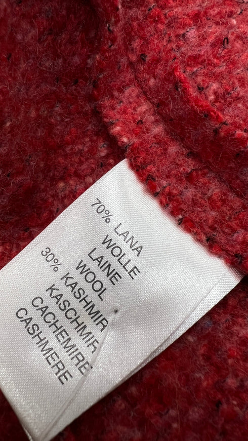 Giacca destrutturata melange lana cashmere