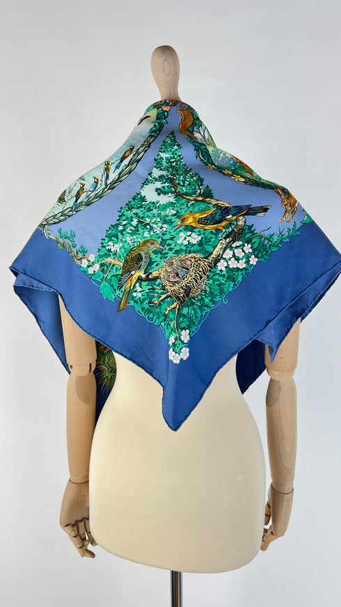 Foulard "Les Quatre Saisons"