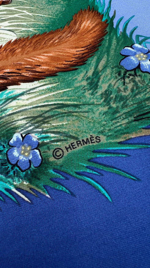 Foulard "Les Quatre Saisons"