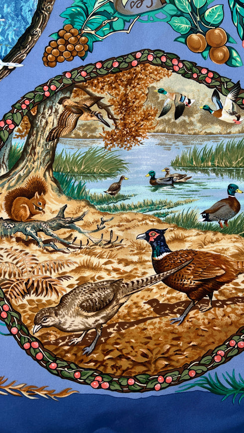 Foulard "Les Quatre Saisons"