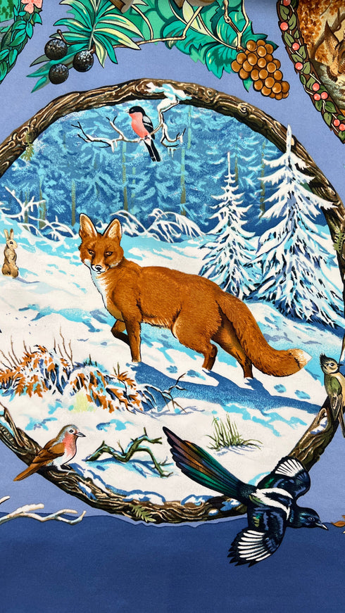 Foulard "Les Quatre Saisons"