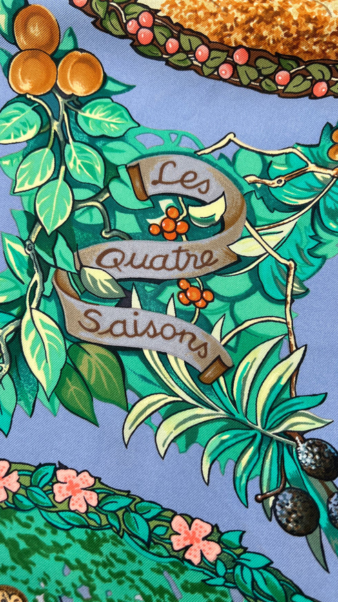 Foulard "Les Quatre Saisons"