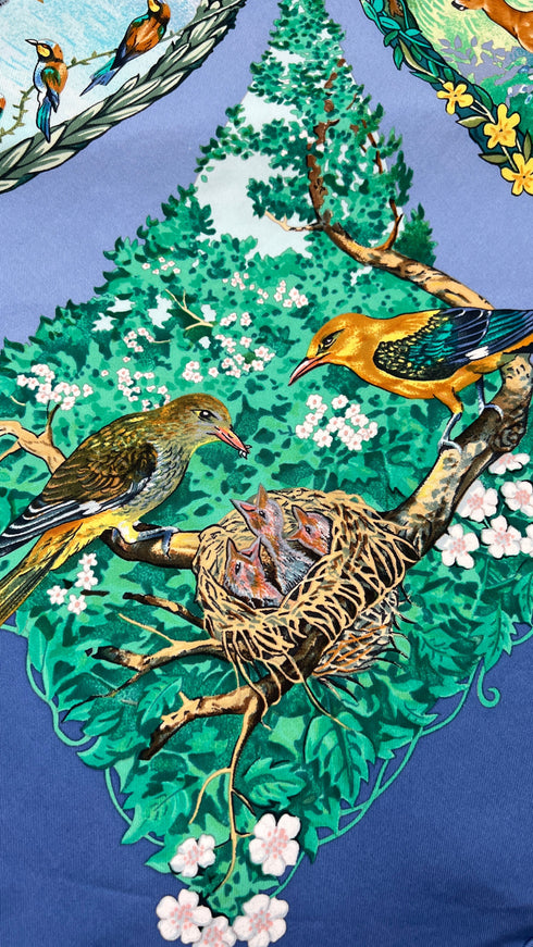 Foulard "Les Quatre Saisons"