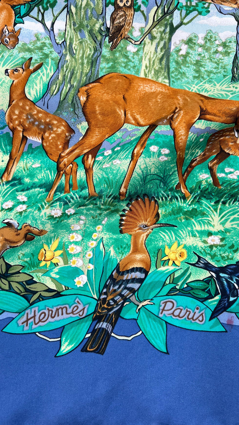 Foulard "Les Quatre Saisons"