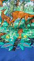 Foulard "Les Quatre Saisons"