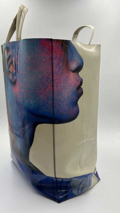Shopping bag large in plastica