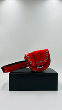 Marsupio in vernice rosso DELAFON