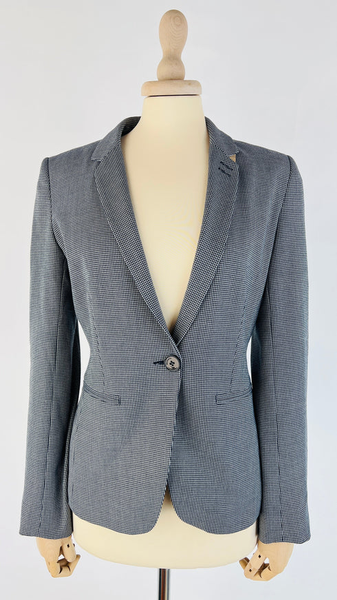 Blazer corto monopetto
