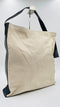 Maxi bag canvas e pelle