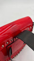 Marsupio in vernice rosso