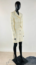 Completo tweed bianco GIAMBATTISTA VALLI
