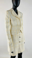 Completo tweed bianco GIAMBATTISTA VALLI
