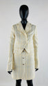 Completo tweed bianco