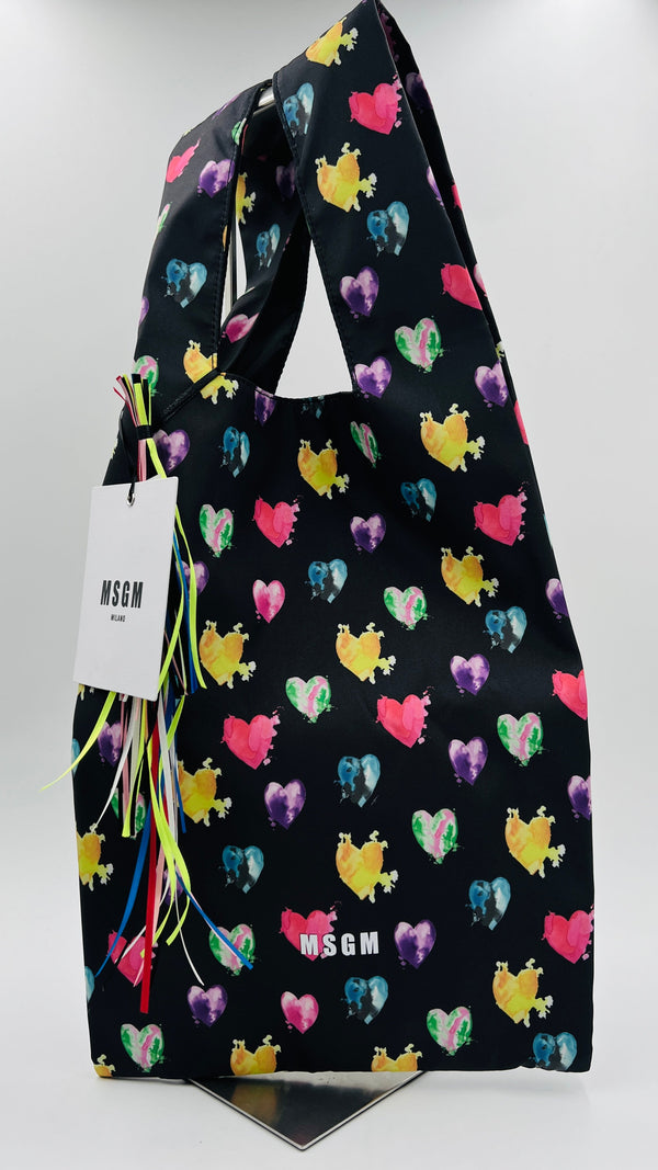 Shopper cuori e cartellino