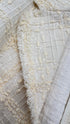 Completo tweed bianco