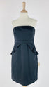 Abito corto bustier nero