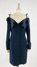 Abito off-shoulder vintage Enrica Martinelli