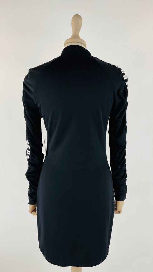 Abito felpa corto nero