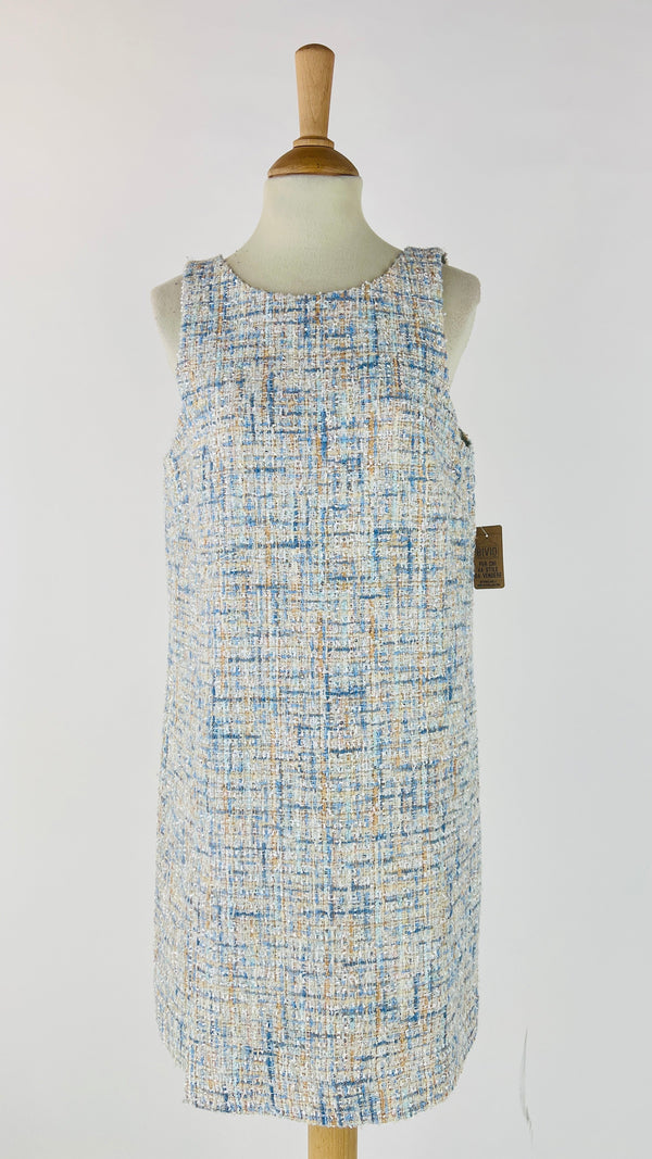 Abito midi in tweed