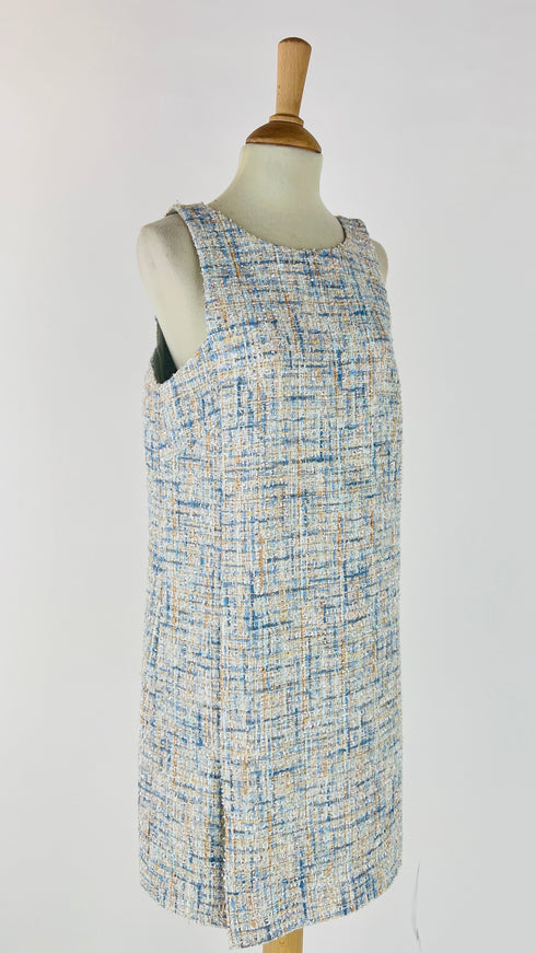 Abito midi in tweed