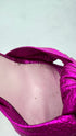 Sandalo fuchsia laminato N.38.5