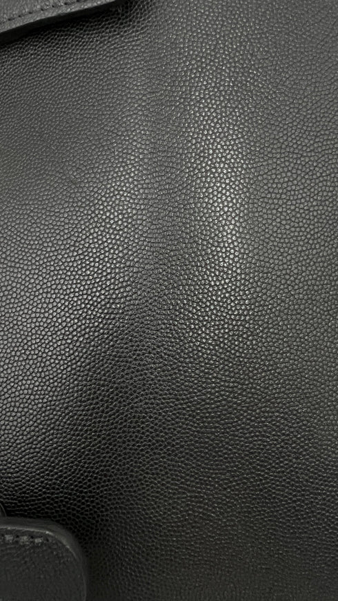Borsa in pelle nera