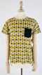T-shirt cotone a fiori
