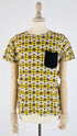 T-shirt cotone a fiori