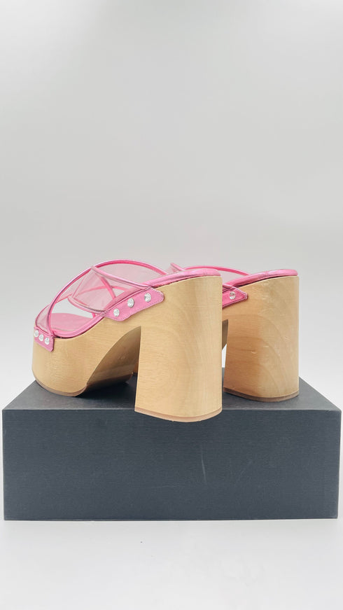 Mules chunky numero 38