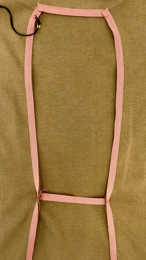 T-shirt open-back