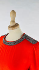 Abito midi tunica con ricami Isabel Marant